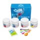 image 1 of Pool Chemical Starter Kit for Hot Tub Spa Swimming Pool Water Cleaning Treatment Set
