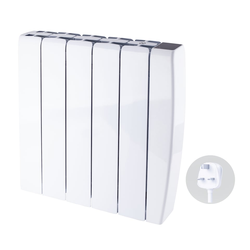 image 1 of TCP Smart 1500W White Ceramic Panel Electric Radiator