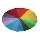 image 3 of Mountain Warehouse Rainbow Umbrella Outdoors Double Canopy Brolly Rain Accessory Multi