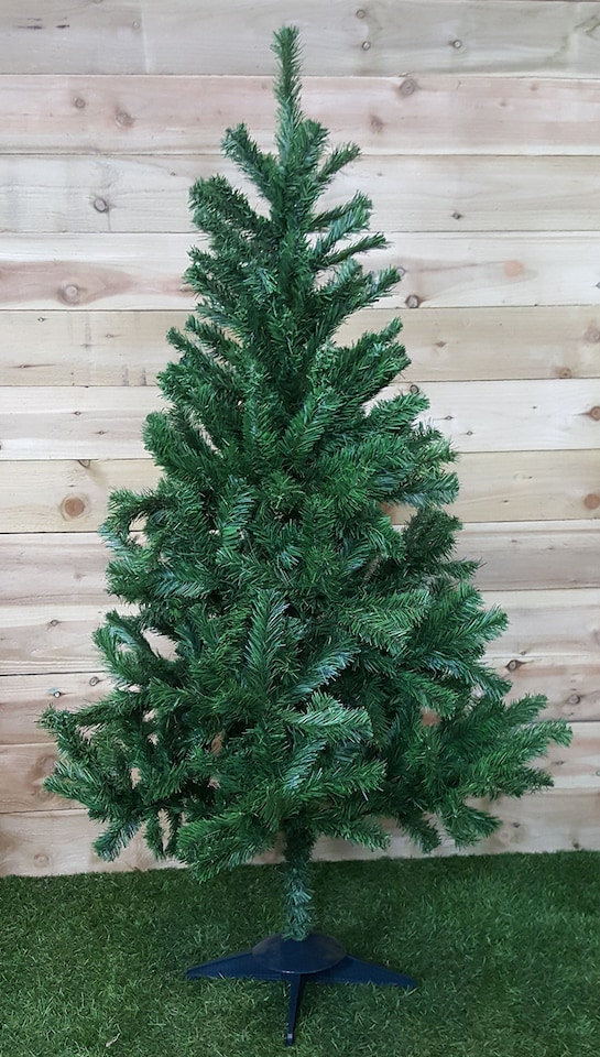 image 1 of 4ft Colorado Spruce Christmas Tree in Green with 287 tips 70cm Diameter