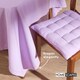 image 6 of Homescapes Mauve Tablecloth - 137 x 178 cm | Purple | Mauve