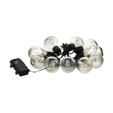 Eglo Libisa LED 4.5 Meter Black Transparent Outoor Fairy Lights Black