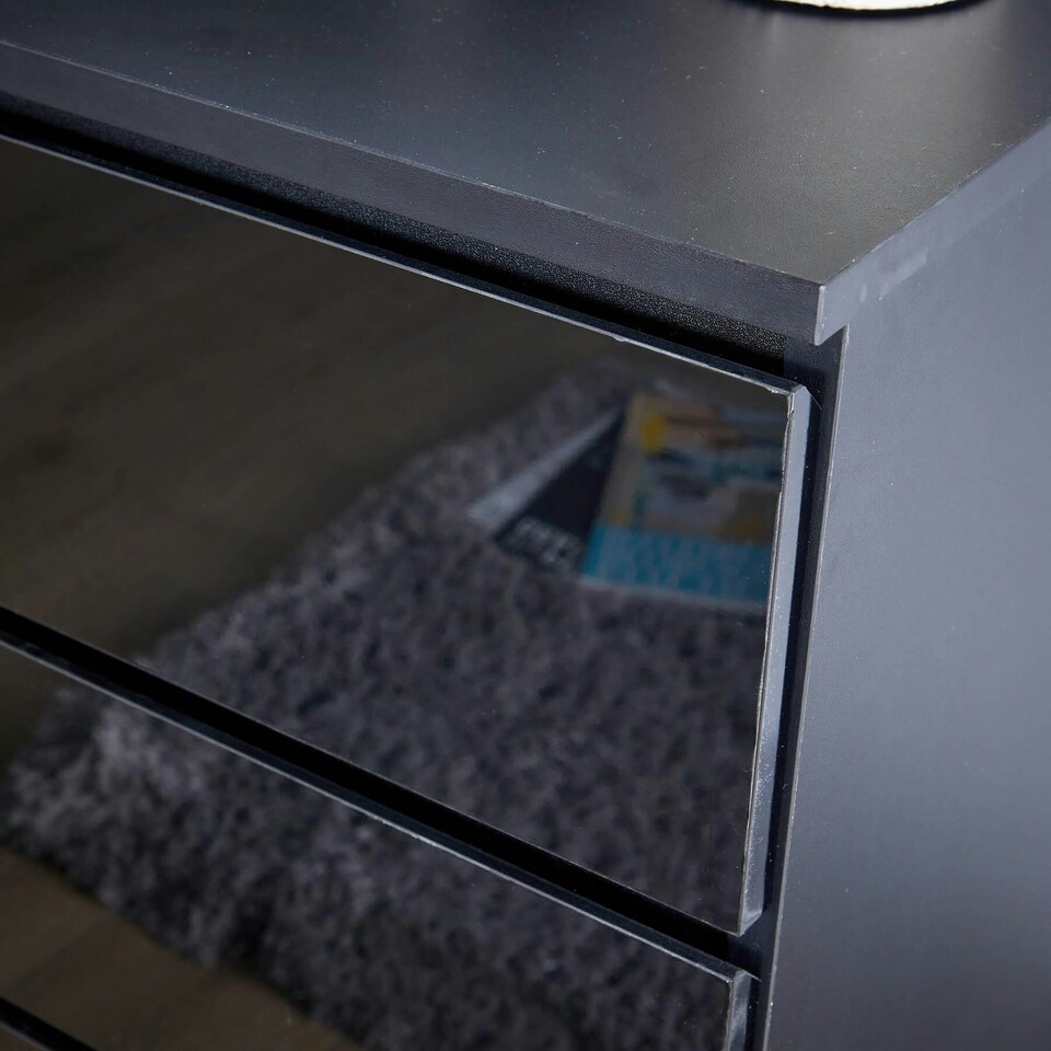 image 1 of Chest Of Drawers Spacious Bedroom Furniture Storage Unit Modern Organiser White | 4 Drawers