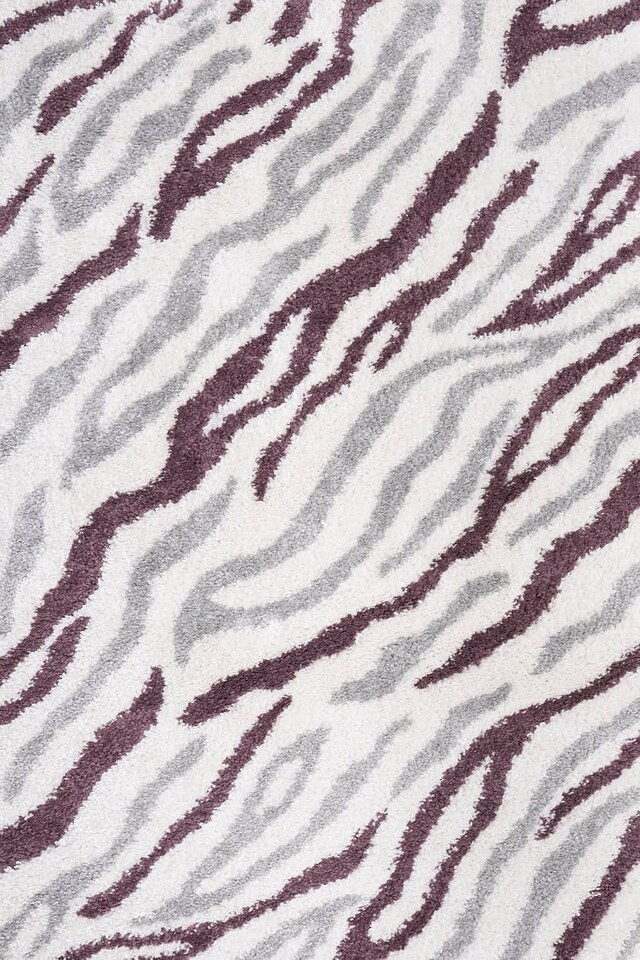 image 1 of The Rugs Moodi Collection Abstract Design Shaggy Soft High Pile Living Room Floor Rug and Runner