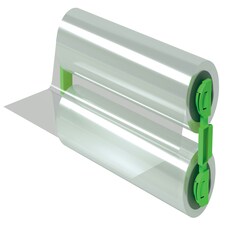 GBC Foton 30 Refill Lamination Roll for Refillable Cartridge, 100 Micron, Laminates Up to 190 x A4 Sheets, Gloss Finish, Easy-Load, 4410027,White
