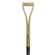 image 5 of JCB 120 x 250mm Heritage Garden Spade, Heavy-Duty Steel Blade, Ash Wood Split YD Handle