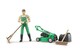 image 5 of Bruder bworld Gardener with lawn mower and equipment Detailed Vehicle & Playset Model