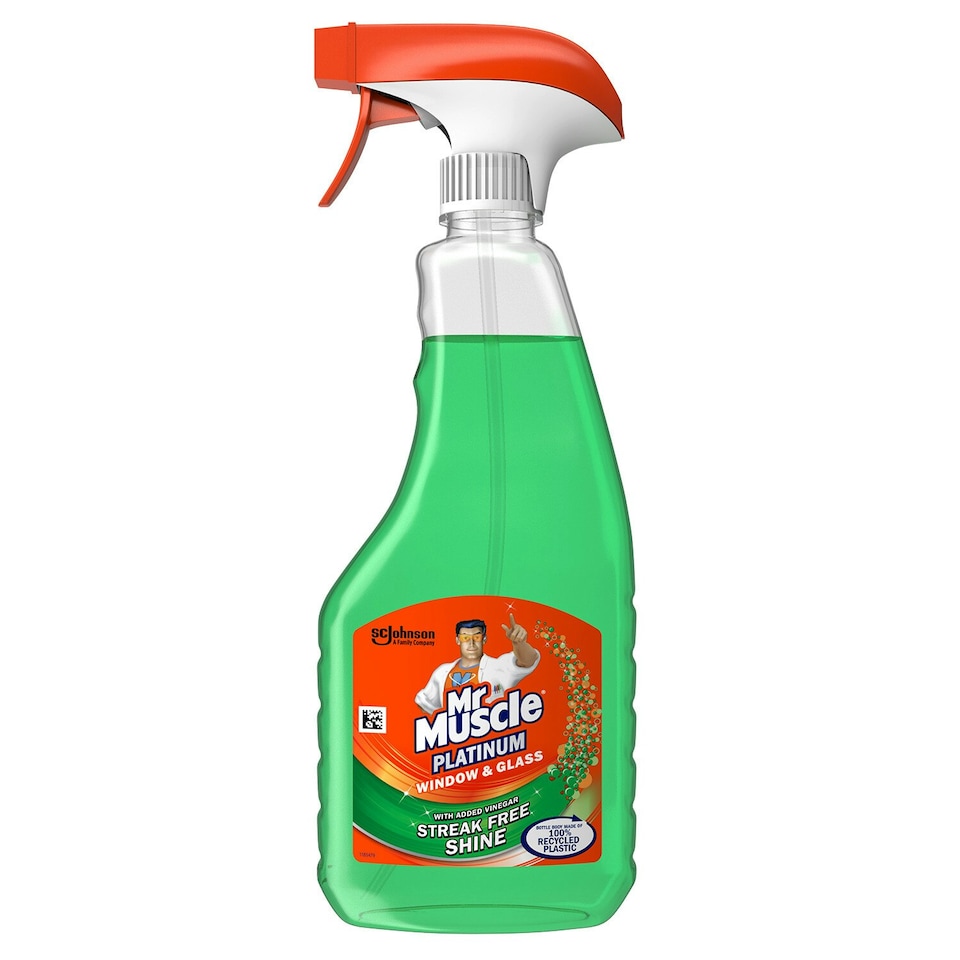 Mr Muscle Platinum Trigger Window & Glass 500ml x 10