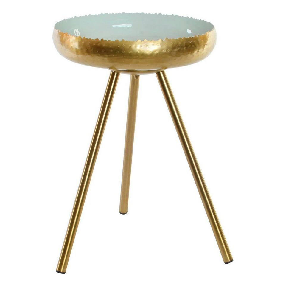 image 1 of Side table DKD Home Decor Blue Metal Lacquered (43 x 43 x 61 cm) N/A