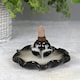 image 2 of Something Different Lotus Pool Backflow Incense Burner - Black - One Size