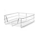 image 1 of 3 x KuKoo Kitchen Pull Out Storage Baskets – 400mm Wide Cabinet Silver