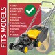 image 4 of SPARES2GO Blade for Partner P3540 P4040S P40 PT3540S Lawnmower Metal Combi Grass Cutter (40cm)