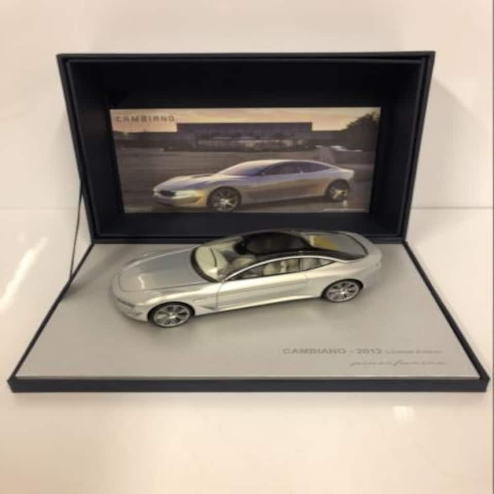 image 1 of Cambiano Silver Limited Edition 1:43 Scale La Mini Miniera LMMPF001
