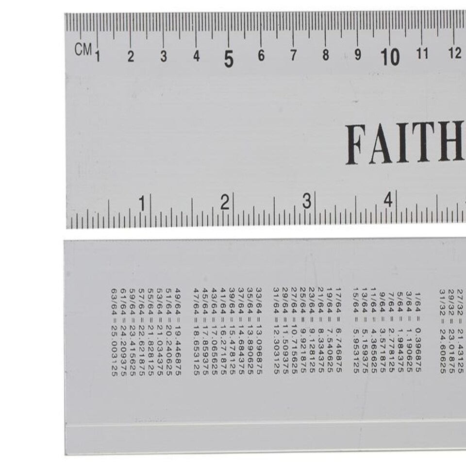 Faithfull - Aluminium Rule 300mm / 12in