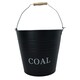 image 5 of Coal Bucket Fireplace Scuttle Fireside Carrier Storage 12 Litres Capacity Fire Log