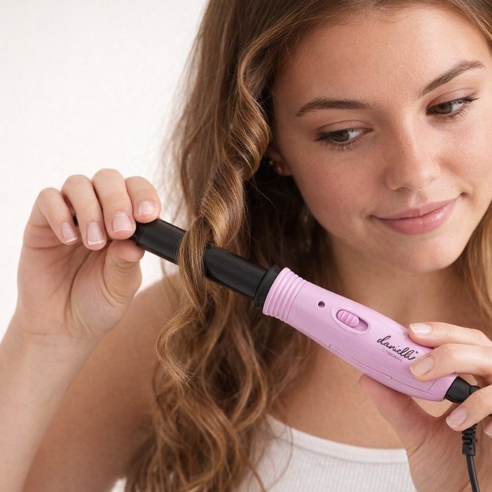 image 1 of Danielle Creations Mini Travel Hair Curling Wand