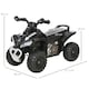 image 7 of HOMCOM No Power Quad Toddler Ride on Car Foot-to-Floor Sliding Black