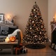 image 4 of 12FT Black Alaskan Pine Christmas Tree | Black | Black