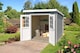 image 5 of Indi 175-Log Cabin, Wooden Garden Room, Timber Summerhouse, Home Office - L250 x W213.1 x H210.9 cm | Brown