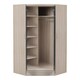 image 3 of Nevada 2 Door Corner Wardrobe Grey