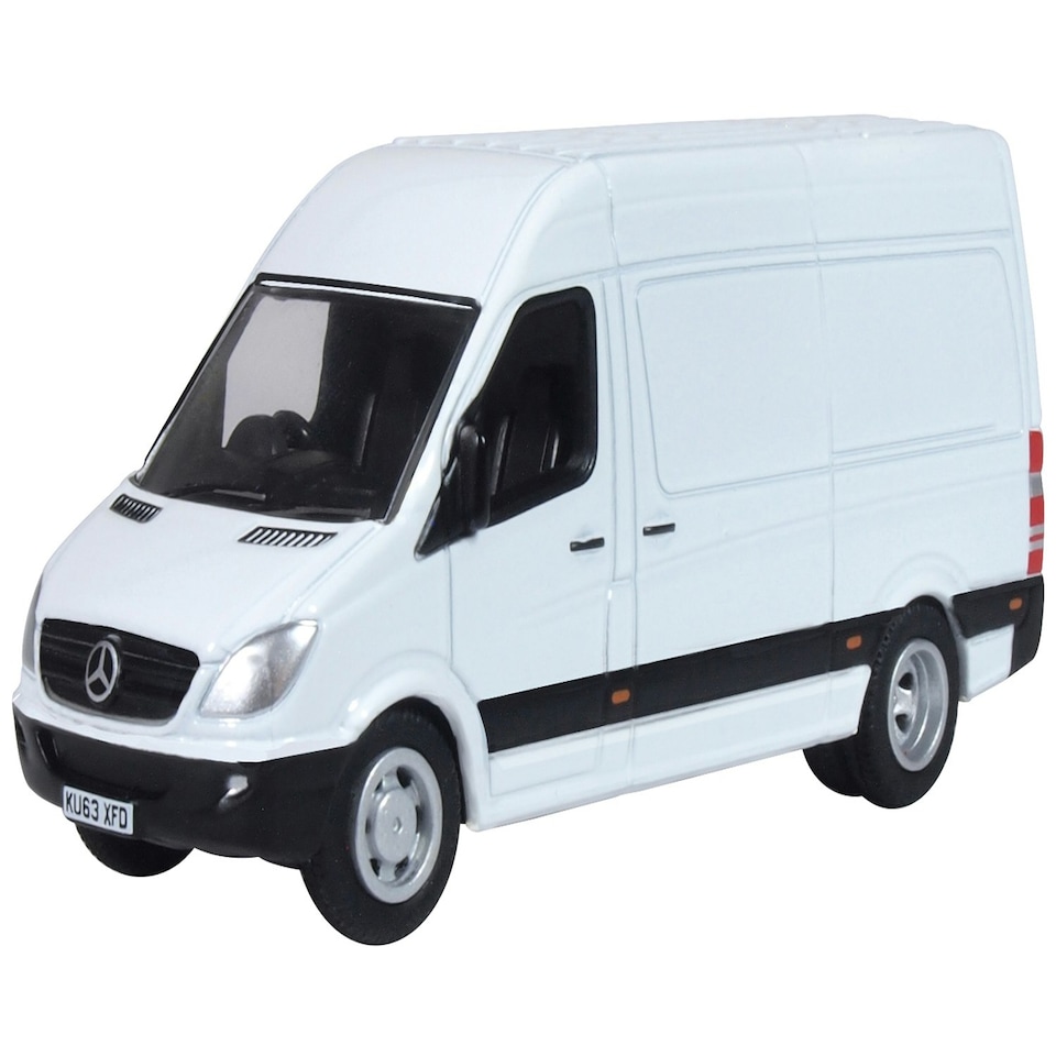 Oxford Diecast Mercedes Sprinter Van White