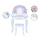 image 4 of Teamson Kids Little Dreamer Rainbow Medium Toy Vanity, Pink