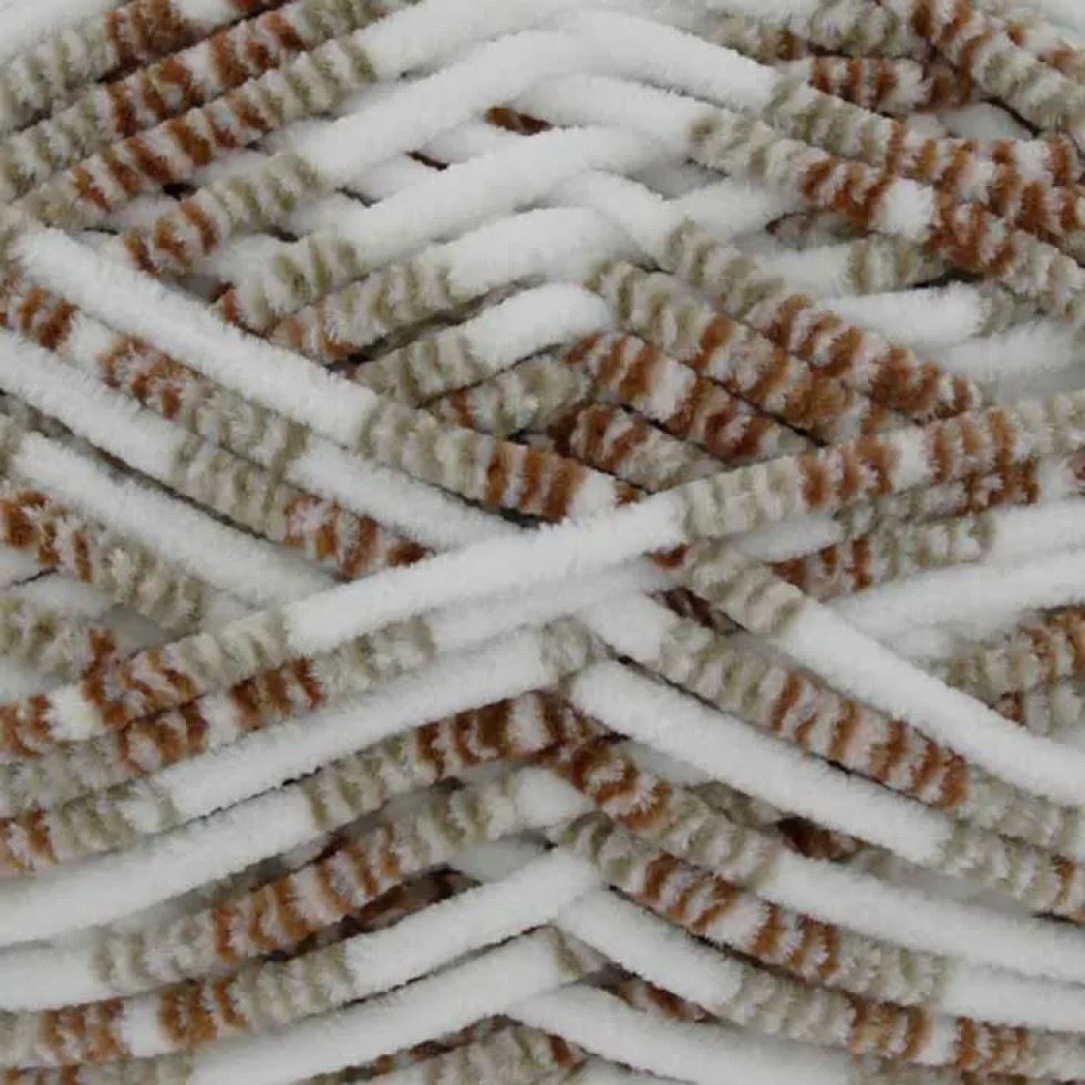 King Cole Beige Yummy Chunky Yarn (Value Pack 6 x 100g Balls) For Crochet, Knitting - 120m per ball