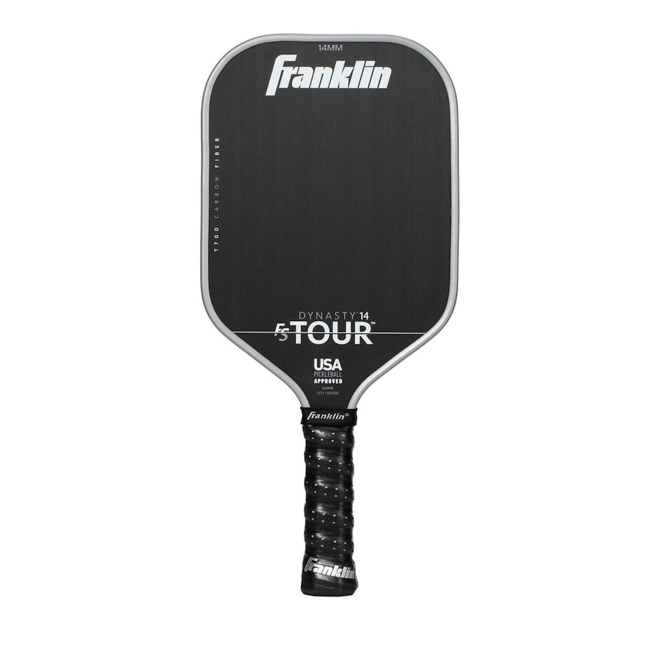 image 1 of Franklin FS Tour Dynasty Pickleball Paddle - Grey - 16mm