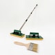image 10 of Complete Decking Applicator Kit Telescopic Sponge Brushes and 100mm Edge Brush