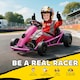 image 3 of HOMCOM 24V Electric Go Kart for Kids with Music, Horn Honking, Slow Start