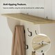 image 7 of VonHaus Hallway Unit Coat Stand with Shoe Storage Bench Cream | One Size