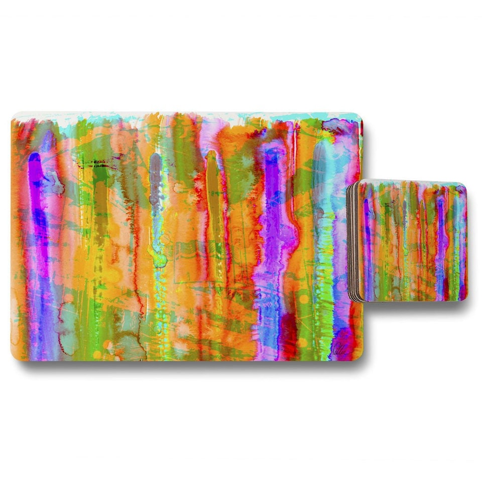 carousel (Placemat & Coaster Set)
