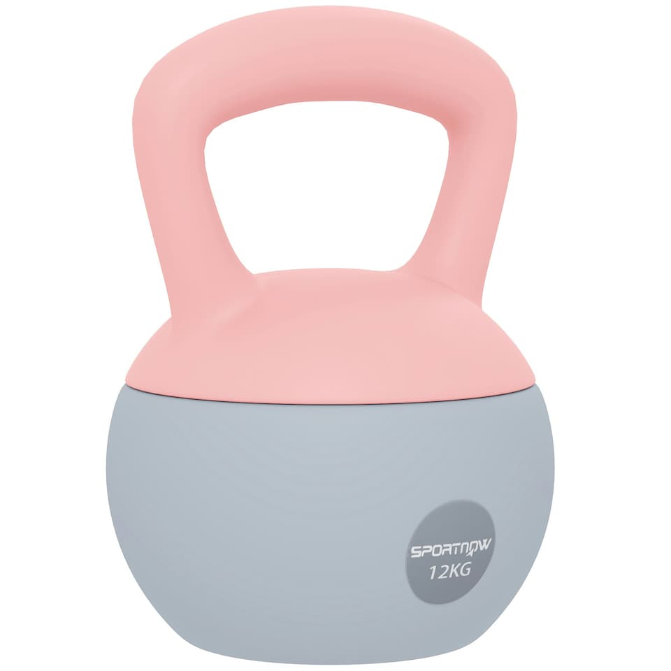 image 1 of SPORTNOW Kettlebell with Soft Body and Non-Slip Handle | Multi | 12