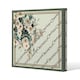 image 1 of Flowers & Chain Links (Canvas Print) | Cream