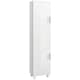 image 1 of HOMCOM Tall Bathroom Cabinet, Freestanding Bathroom Storage Cabinet with Adjustable Shelves and Double Doors | White | White