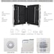 image 4 of Zipperless Suitcase Set, PC Hard Shell, Small & Large, TSA Lock