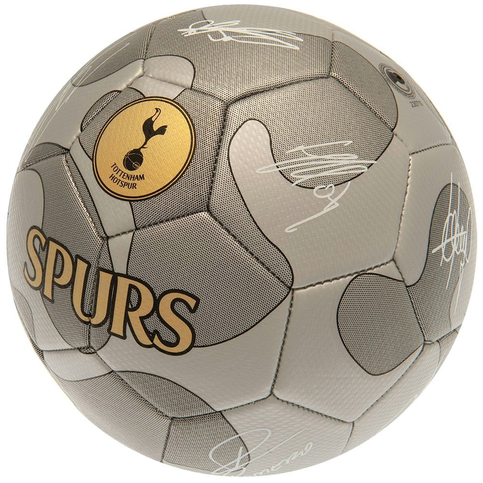 image 1 of Tottenham Hotspur FC Camo Football - Silver/Grey - 5