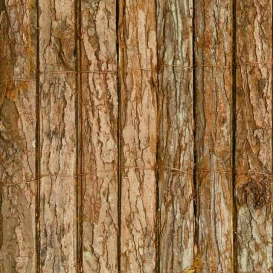 image 1 of Primrose Natural Bark Screening Garden Fence Privacy Roll Sun Protection 3m x 1.2m