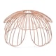 image 1 of ValueLights Pink Metal Flower Easy Fit Ceiling Pendant Light Shade - Bulb Included