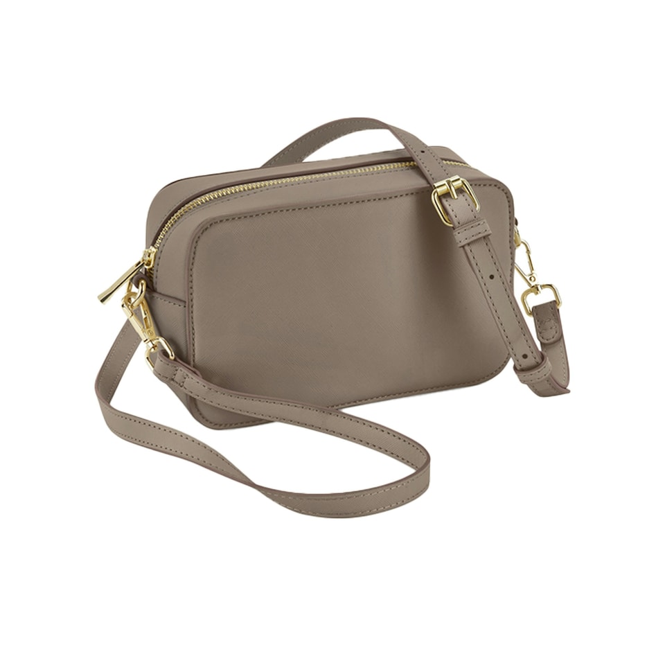 Bagbase Boutique Crossbody Bag - Taupe - One Size Brown
