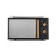 image 1 of GEEPAS 20L Microwave Oven 700W | NordiQ Design Black