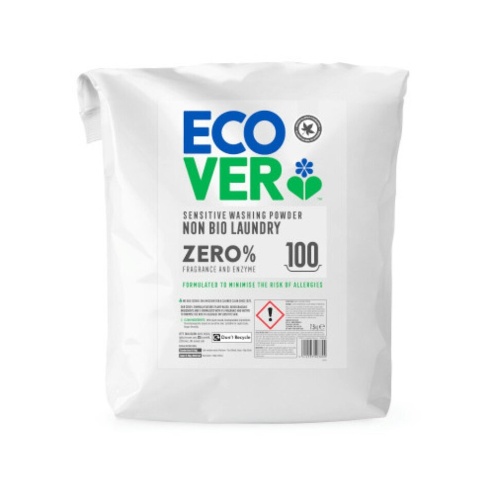 image 1 of Ecover Zero Washing Powder Zero Fragrance Free