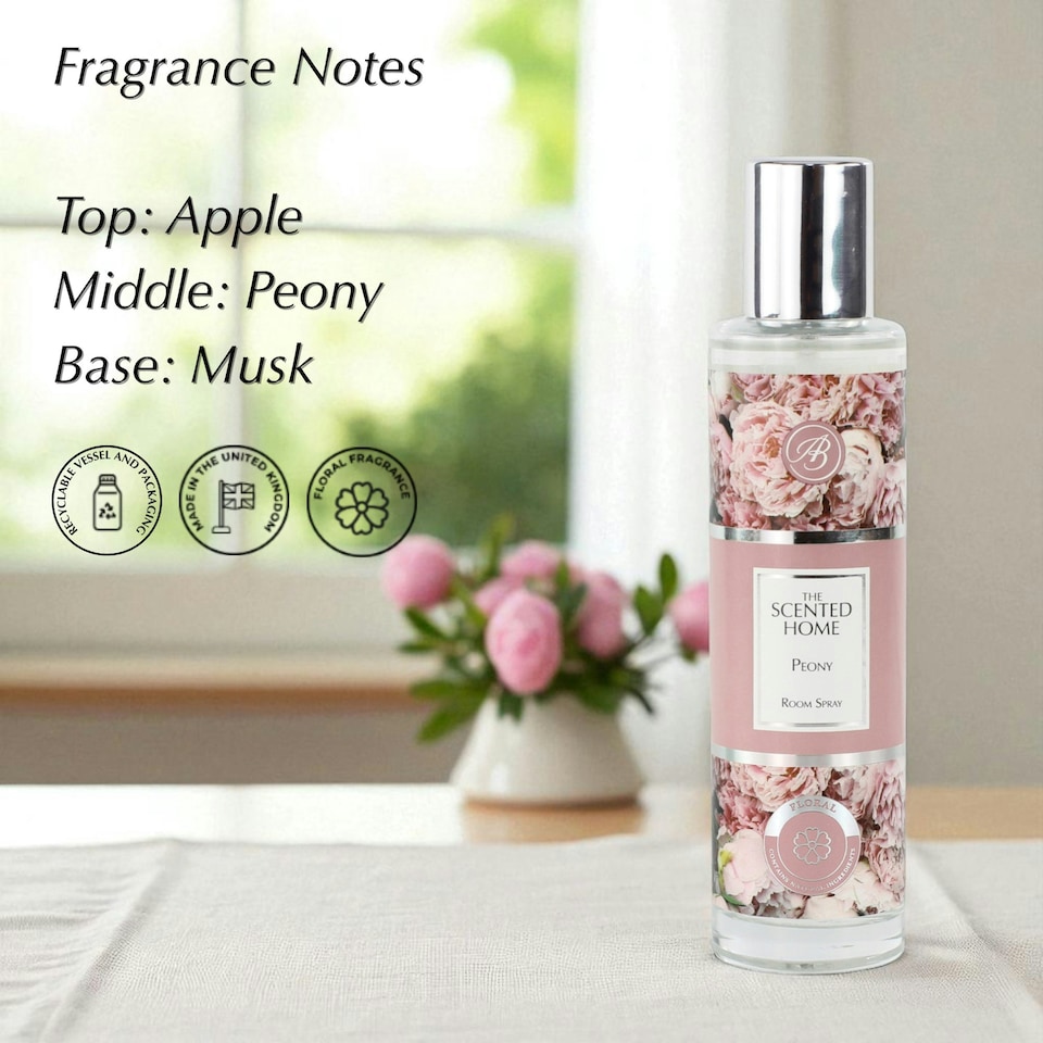 image 1 of Ashleigh & Burwood Peony Room Spray 100ml