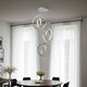 image 3 of Yazia Polished Chrome LED Ceiling Pendant