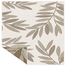 Reversible Outdoor Rugs in Trailing Leaves Design Duo Weave Collection