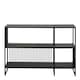 image 2 of Strington Bookcase with 2 Shelves in Black