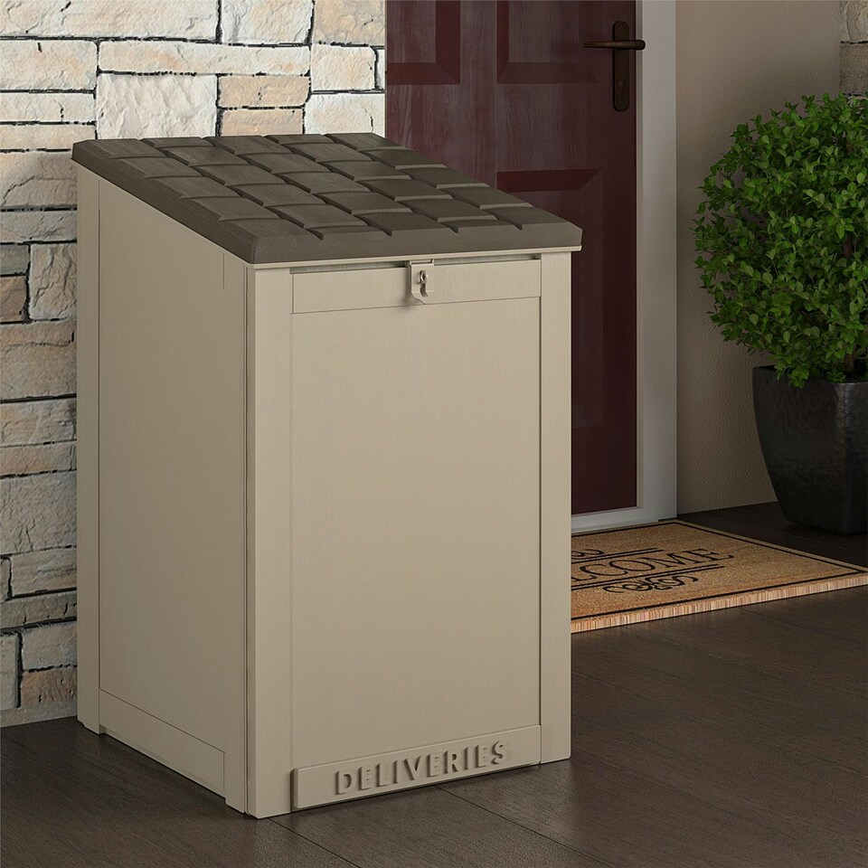 image 1 of Cosco Boxguard Storage Box Tan | Multi | 141