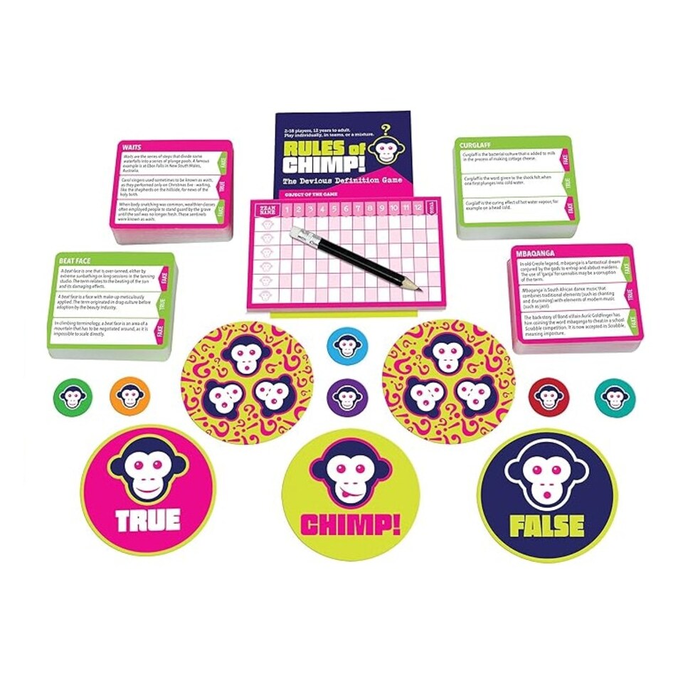 image 1 of Cheatwell Games Chimp! The Devious Definition Game