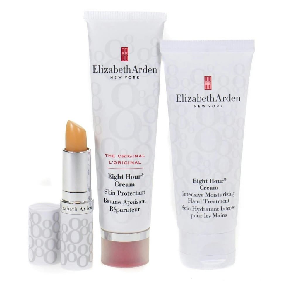 image 1 of Elizabeth Arden 8 Eight Hour Skin Lip Protectant Hand Cream Gift Set