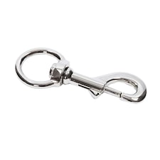 Shires Trigger Horse Bridle Cheek Clips - Silver - 3cm